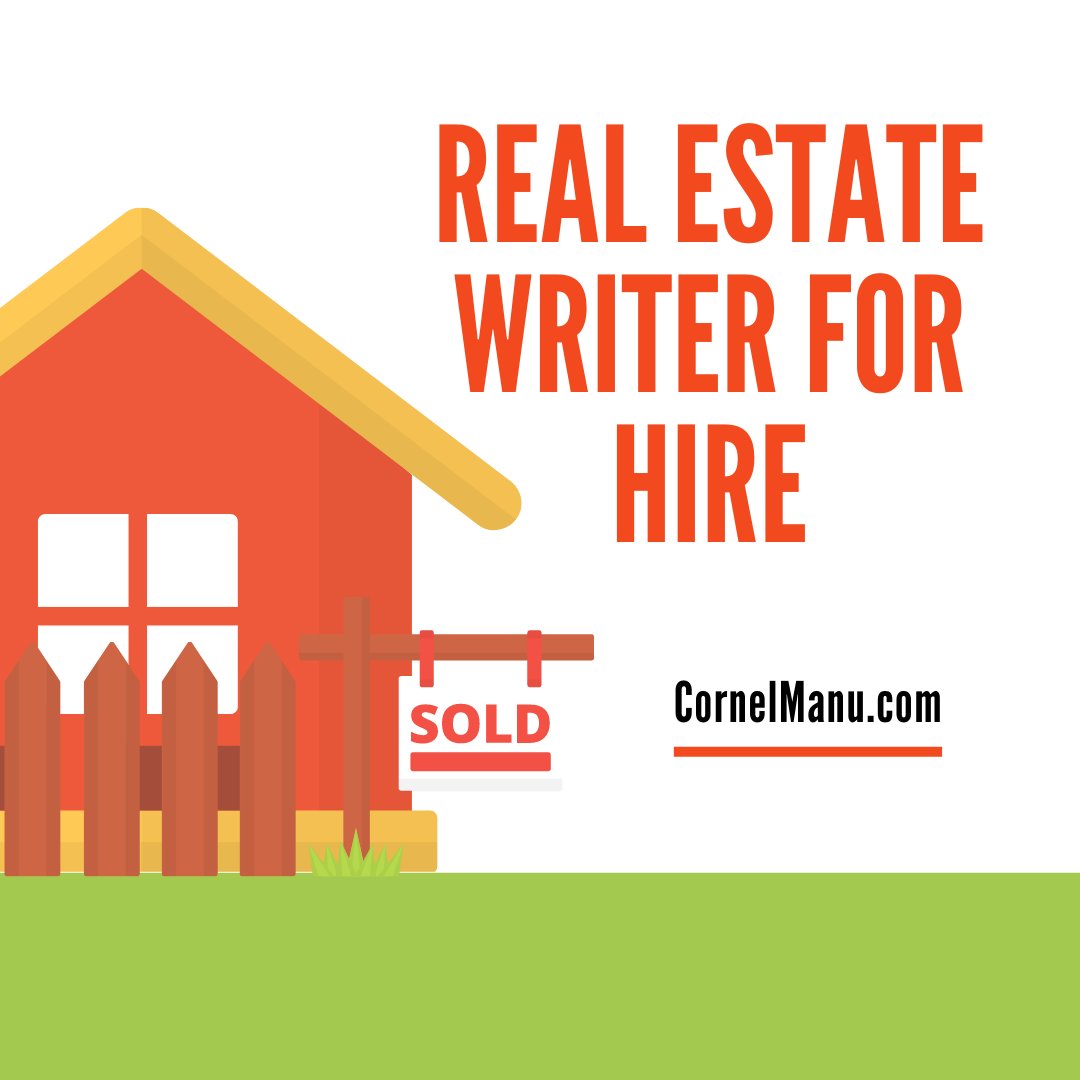Real Estate Writer For Hire