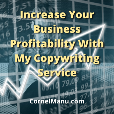 Increase Your Business Profitability With My Copywriting Service