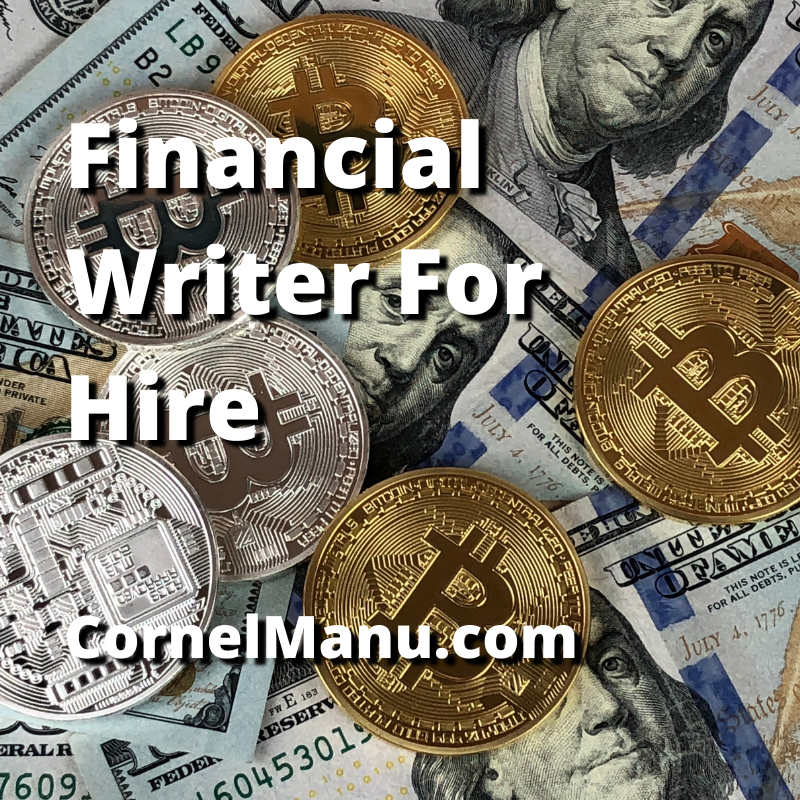 Finance Writer For Hire CornelManu.com