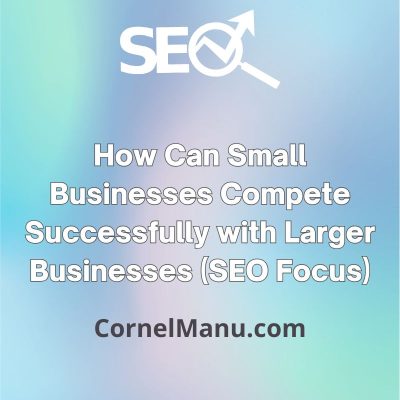 How Can Small Businesses Compete Successfully with Larger Businesses (SEO Focus)