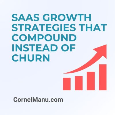 SaaS Growth Strategies That Compound Instead of Churn